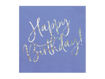 Picture of PAPER NAPKINS HAPPY BIRTHDAY NAVY BLUE 33X33CM - 20 PACK